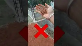 Basement best Filling sand or soil #shorts #construction