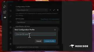 Как настроить профиль конфигурации в Roo Code | Подробное руководство