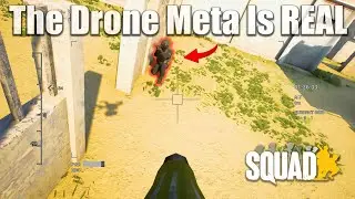 Функция дронов в Squad просто СУПЕР!