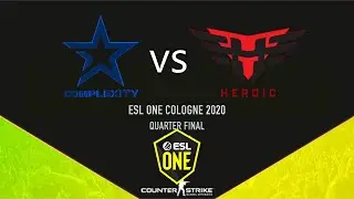 CSGO | COMPLEXITY vs HEROIC- Map2 NUKE | ESL One Cologne 2020 EU - Quarter Final | - HIGHLIGHTS