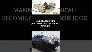 Becoming a neighborhood warlord. Part 1  #Toyotasofwar #technicals #ATGMjavelinmissile ￼ #diy
