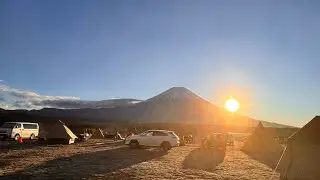 大寒波のふもとっぱらキャンプ場へ行ってみた