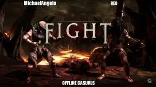 Michaelangelo (Quan Chi - Warlock / Summoner) VS REO (Predator - Warrior) Offline Set