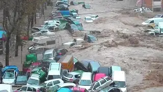 Horrible Heavy Rain fall and Flood in Bursa, Turkey|| latest 2022 Flood|| Turkey today #bursa #news