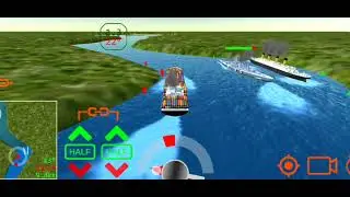 Ship Simulator - Ultimate manoeuvering many ships. Narrow channel. Close quarter situations.