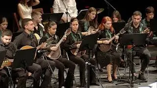 Erhan Shukri & Mand. orch. /Bach: Concert in a minor, 1st mov./Soloist: Lazar Sandev  - mandolin