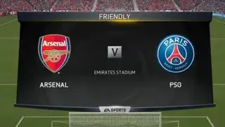Arsenal vs PSG | FIFA 15 PS4 Gameplay