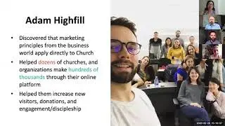 May 20, 2020 MICN eDiscipleship Webinar - Speaker: Adam Highfill
