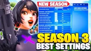 NEW *BEST* Controller Settings For SEASON 3 Chapter 3! (INSANE AIM!)