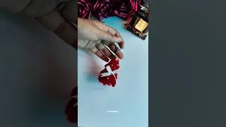 diy keychain  with mini Christmas tree🎄 with pipe cleaner | Christmas decor | christmas craft |