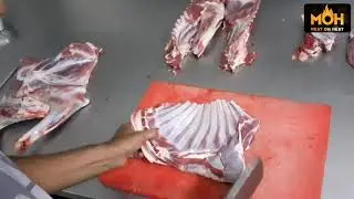 Amazing Full Goat Cutting Skill. Goat Cutting And Cleaning In Pakistan  | Meat On Heat