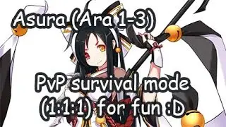 [Elsword KR] Survival PvP for fun (Asura, Void Princess, Lord Knight and Deadly Chaser)