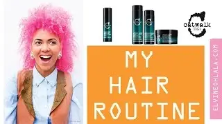 HAIR ROUTINE | PERFECT CURL || CATWALK BY TIGI |  CATCUS OIL | VATIKA