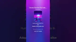 Chrome Horizon 1 (No Gods, Just Data) #AI​ #Song​ by #Suno​ #lyrics​ by #ChatGPT #music​ #newmusic​