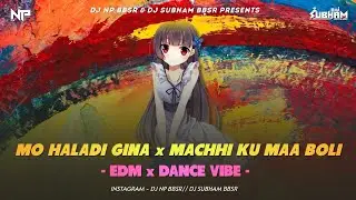 MO HALADI GINA x MACHHI KU MAA BOLI || EDM x DANCE VIBE || DJ NP BBSR x DJ SUBHAM BBSR