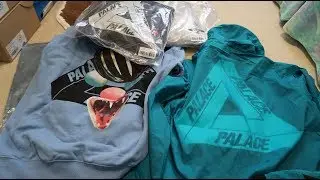 Palace SS18 Pickup/Unboxing 3 Sans Ferg Hooded Sweatshirt + Layer Jacket
