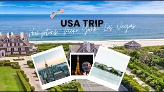 Amerika VLOG 1 - Hamptons, New York, Las Vegas 🏖️