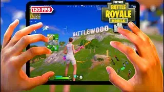 FORTNITE MOBILE NEW UPDATE GRAPHICS&hellip;(iPAD PRO M4 GAMEPLAY 120 FPS)