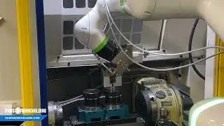 Automated CNC Machine Tending - FANUC Robot | SCHUNK Gripper