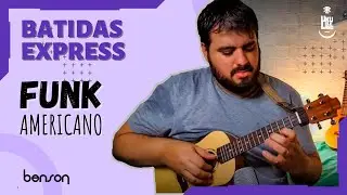 ⚠️TUTORIAL EXPRESS⚠️ BATIDA DE FUNK AMERICANO no Ukulele | Ukulele para iniciantes #Shorts
