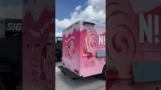 Food Truck Transformation: Our Stunning Full Wrap #foodtruck #icecream #fullwrap #miamiflorida