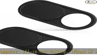 imluckies Metal Webcam Cover Slide, 0.023in Camera Cover for Laptop Computer, MacBook Pro/Air iMac