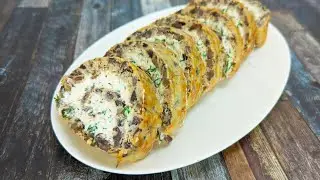 The Perfect Mushroom Roll Recipe | Delicious New Years Snack