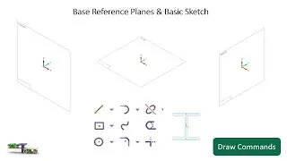 Basic sketch commands in solid edge