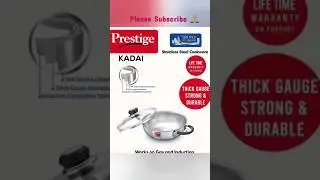 Prestige Triply Stainless Steel Kadai