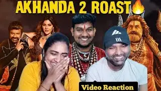 Akhanda 2 Movie Roast Video Reaction 😁🤭🤣🤪Balayya-வின் ருத்ர தாண்டவம்| Empty Hand | Tamil Couple 