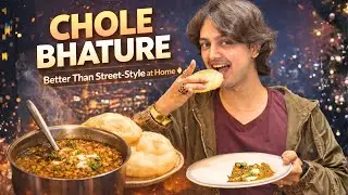 Chole Bhature  | Better Then Street-Style at Home | Cooking Vlog 3 🫓🔥