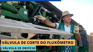 Válvula de corte do fuxômetro e Válvula de orifício