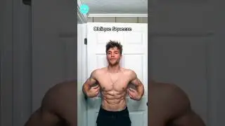 Different ways to flex your abs #shorts