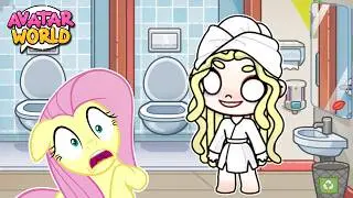 A LOIRA DO BANHEIRO NA ESCOLA do AVATAR WORLD #LuliRarity
