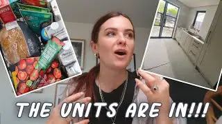 KITCHEN RENOVATION PART 3 | kitchen tour of the units, filling the pantry and a big IKEA shop