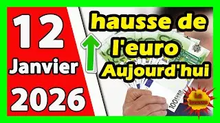 Prix d'euro en algerie march&eacute; noir aujourd'hui 12 Janvier 2026 Taux de change Cours dollars devise