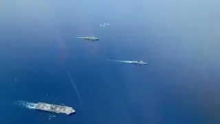 PAF FA-50PH fighter jets during the 11th Multilateral Maritime Cooperative Activity