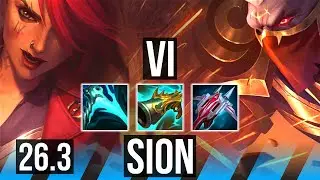 VI vs SION (MID) | KR Master | 26.3