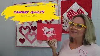 Cupid Box 2023 Box Reveal, A Valentines Mystery Quilt Box from Fat Quarter Shop