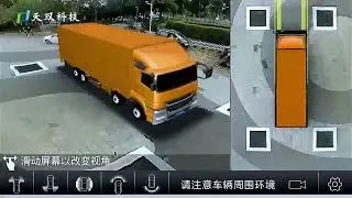 TS-A0101 &mdash; Commercial Vehicle 360&deg; Around-View Monitoring System | 4&ndash;6CH AVM | 1TB TF Storage