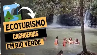 Rapel e almoços em cachoeiras, são opções de ecoturismo em Rio Verde