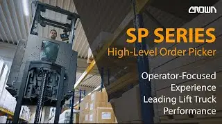 SP Series High-Level Order Picker - Operator-Focused Design