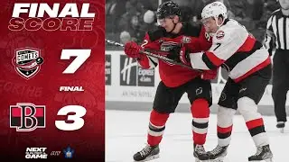 HIGHLIGHTS: Utica Comets - 7 @ Belleville Senators - 3