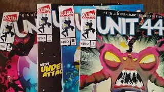 Unit 44 comic book overview! #comicbooks #comicbookart #alternacomics 