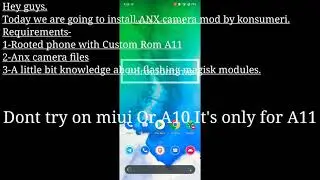 How to install anx camera mod by konsumeri on poco x3
