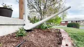 AutoSpout- Automatic downspout extender