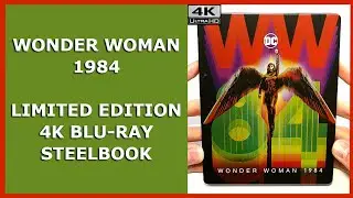 WONDER WOMAN 1984 - LIMITED 4K BLU-RAY STEELBOOK UNBOXING