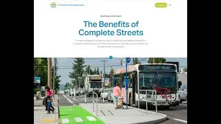 Measuring the Benefits of Complete Streets Tool - October 2021