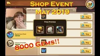Idle Heroes Shop Event & an Epic Gem Box! - May 2019 - Aureolin Heartrate Gaming