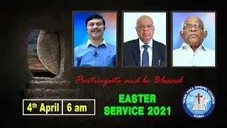 04 04 2021 TFGC l Pr J. Edwin Rajakumar  l  Pr. Paul Bance  l  Pr. Ebenezer l  Easter Sunday Service